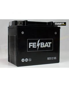 Batterie moto FRANCE EQUIPEMENT FE-BAT FBTX12-BS acide sans entretien