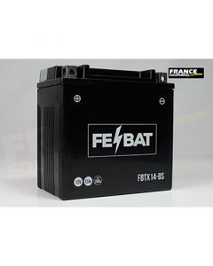 Batterie moto FRANCE EQUIPEMENT FE-BAT FBTX14-BS acide sans entretien