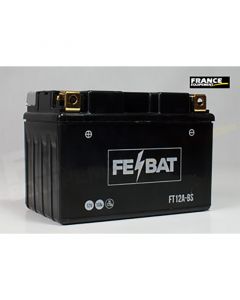 Batterie moto FRANCE EQUIPEMENT FE-BAT FT12A-BS acide sans entretien