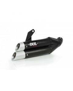 Silencieux moto IXIL DUAL HYPERLOW XL BLACK EDITION HONDA VFR 800X CROSSRUNER 2011 - 2013