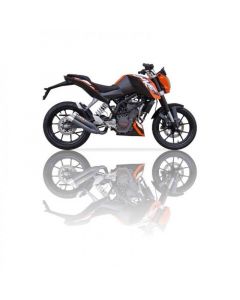 Silencieux moto IXIL DUAL HYPERLOW XL BLACK EDITION KTM 125 200 DUKE 2011 - 2016