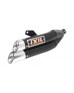 Silencieux moto IXIL L3XB DUAL HYPERLOW XL BLACK EDITION YAMAHA FZ8 2010 - 2015 FAZER 800
