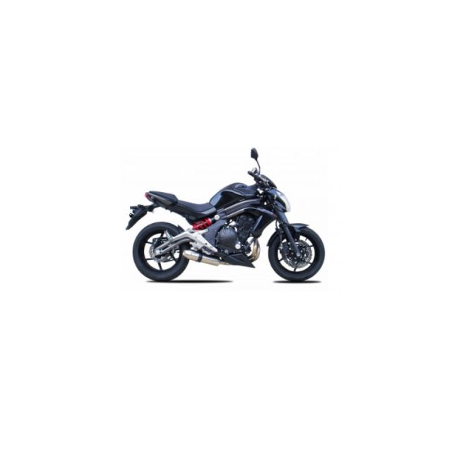 Échappement silencieux moto IXRACE PURE INOX KAWASAKI ER6 12-16