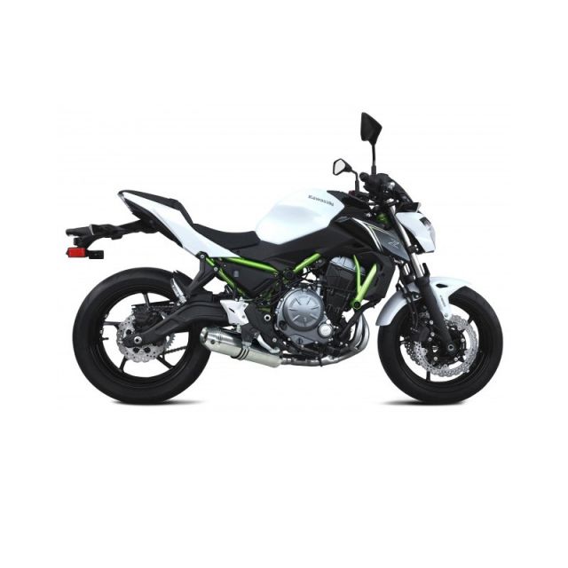 Échappement silencieux moto IXRACE PURE INOX KAWASAKI Z650 17 - 19