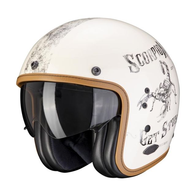 Casque moto Scorpion BELFAST PIQUE