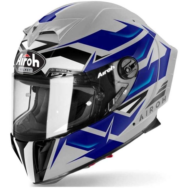 Casque intégral moto AIROH GP  550 S WANDER Bleu -L