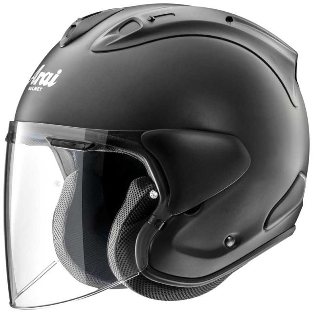 Casque jet moto ARAI SZ-R EVO noir mat