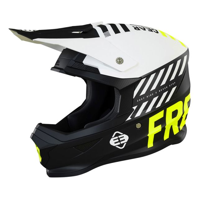 Casque cross SHOT FREEGUN XP4 Danger Black