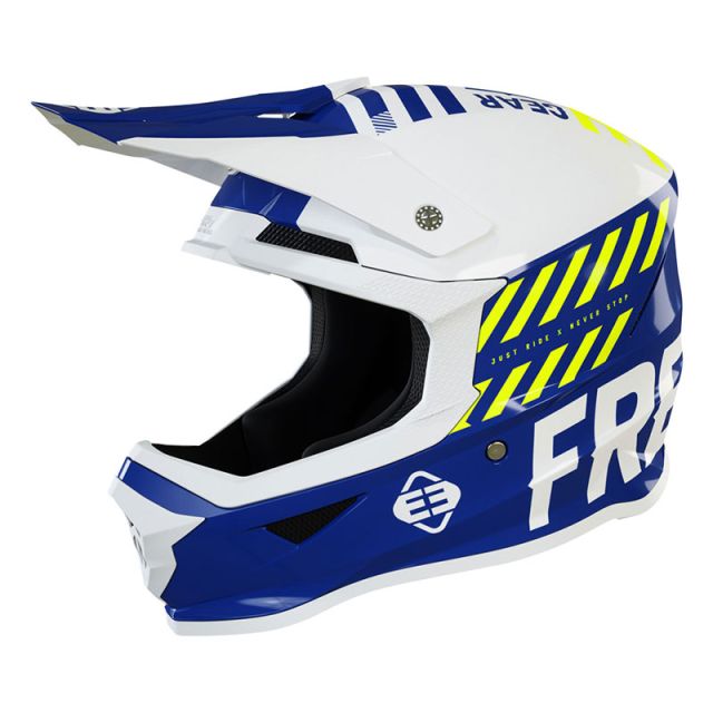 Casque cross SHOT FREEGUN XP4 Danger Navy