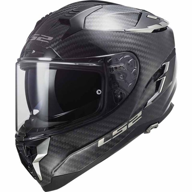 Casque intégral moto LS2 CHALLENGER CARBONE SOLID XXS