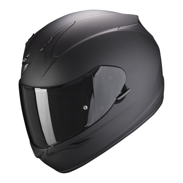 Casque moto Scorpion EXO-390 SOLID Noir mat