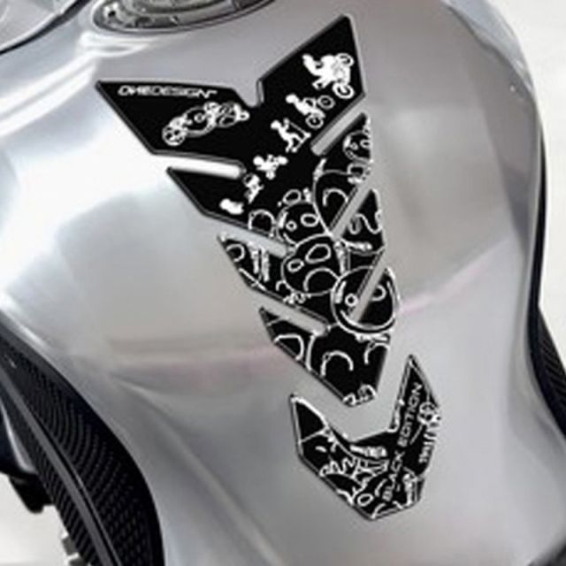 Protège réservoir moto PRINT Visage