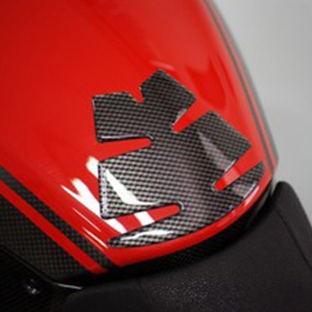 Protège réservoir moto PRINT DUCATI Carbone