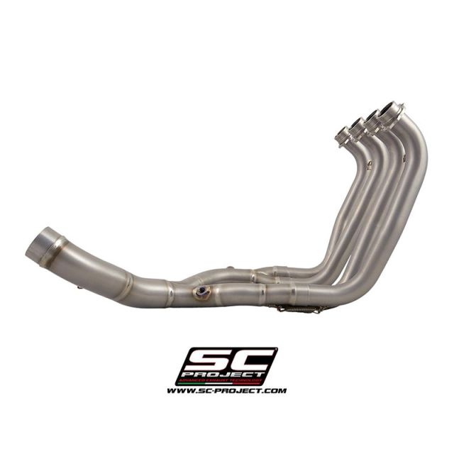 Collecteur ligne d'echappement SC PROJECT Titane HONDA CB1000R Neo Sport Cafe 2018 - 2020
