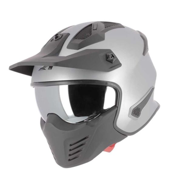 Casque Jet moto ASTONE ELEKTRON MONOCOLOR GREY XS