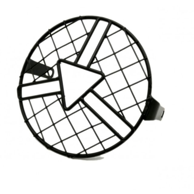 Grille protection BRAZOLINE phare moto BRITISH