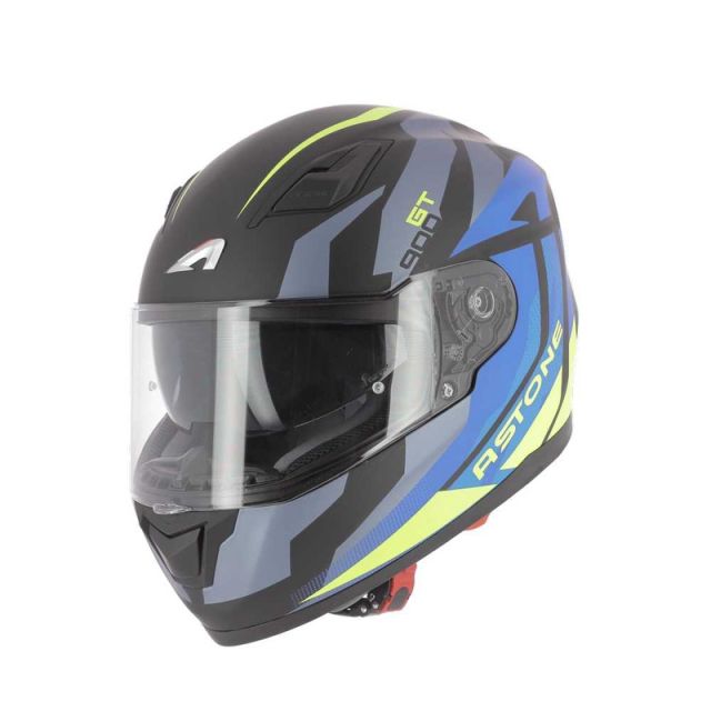 Casque Intégral moto ASTONE GT900 Exclusive Alpha Blue XS