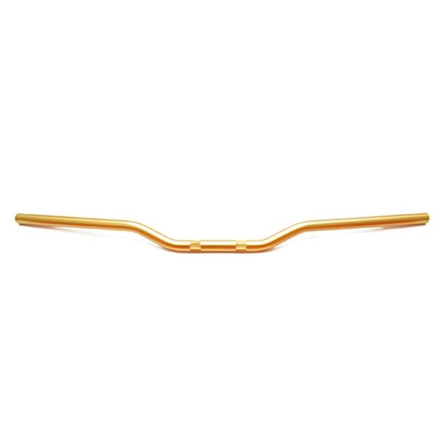 Guidon moto Ø22,2mm sans barre V PARTS Street Bas Gold