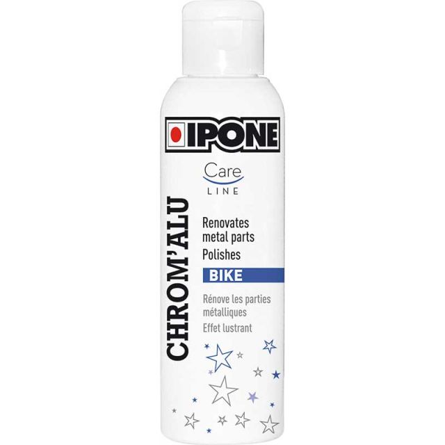 Crème rénovateur metaux moto IPONE CHROME ALU