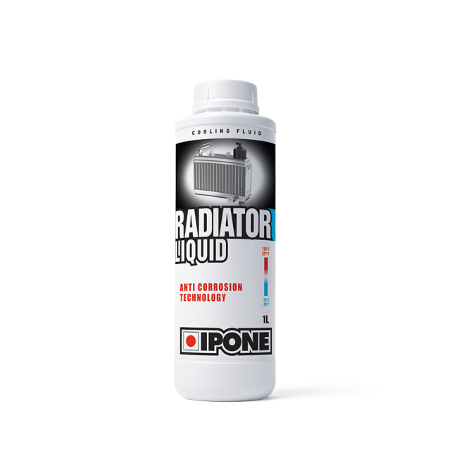 Liquide de refroidissement moto IPONE RADIATOR LIQUID 1L