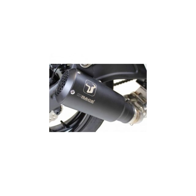 Ligne échappement silencieux moto IXRACE MK2 BLACK KAWASAKI Z 650 17 - 19