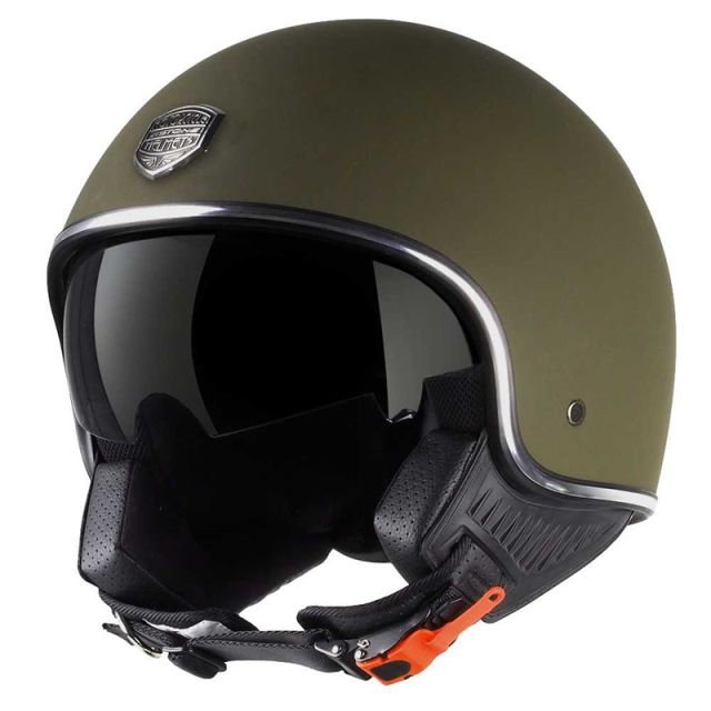 Casque Jet moto ASTONE MINIJET S 66 Monocolor MATT ARMY XS