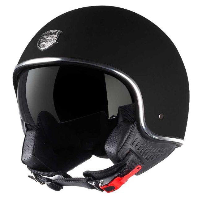 Casque Jet moto ASTONE MINIJET S 66 Monocolor MATT BLACK XS