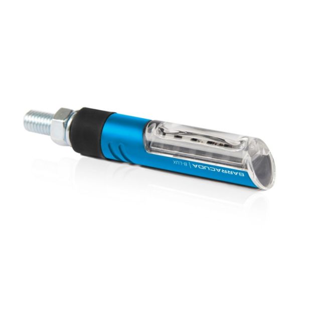 Paire clignotants moto BARRACUDA IDEA B-LUX Bleu