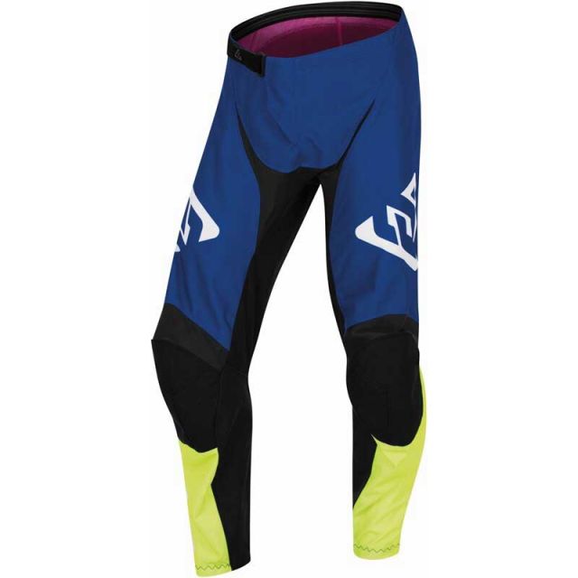 Pantalon cross ANSWER A22 Syncron Prism bleu jaune fluo 30