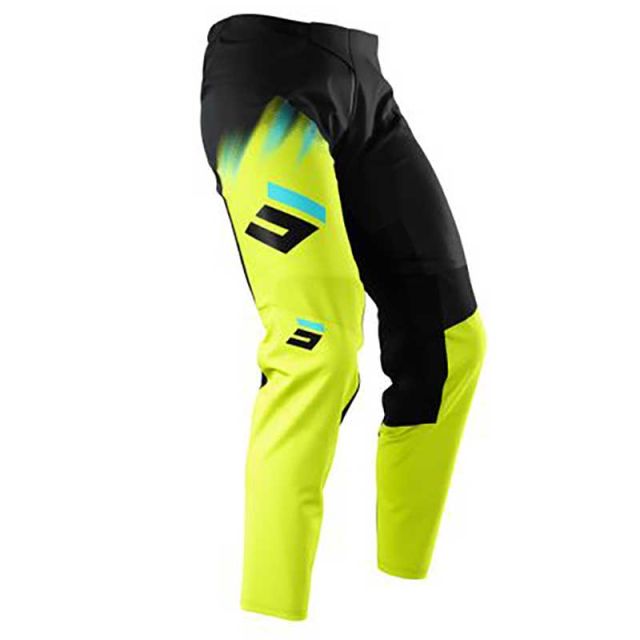 Pantalon cross SHOT KID DEVO VERSUS Jaune neon