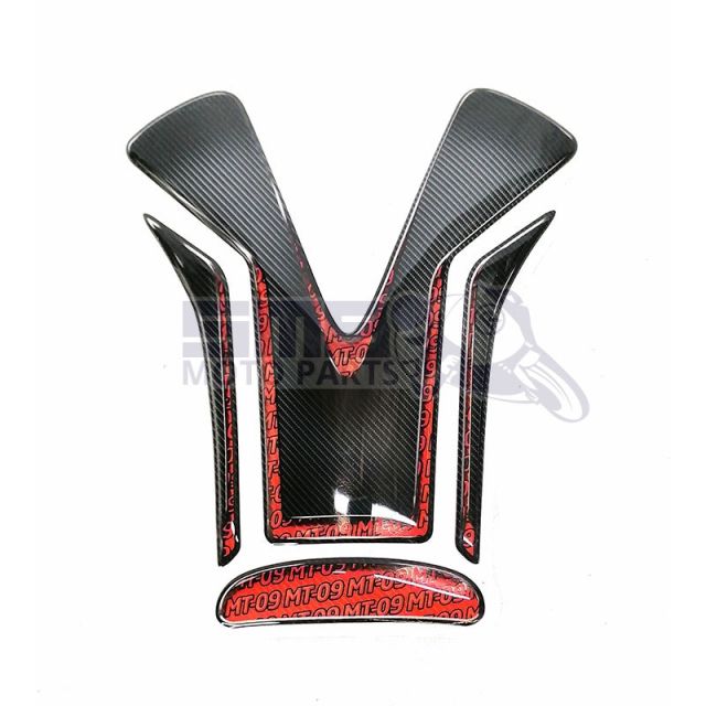 Protection réservoir SMB MOTO PARTS YAMAHA MT09 Rouge