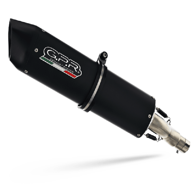 Silencieux moto GPR FURORE SUZUKI GSXF 750 1998 - 2004 Noir
