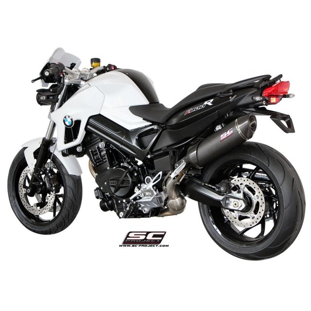 Silencieux moto SC PROJECT OVAL BMW F800 R 2009 - 2014