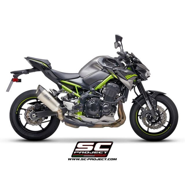 Silencieux moto SC PROJECT SC1 R KAWASAKI Z900 - A2 2020