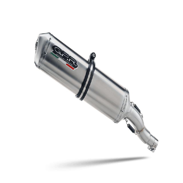 Silencieux moto GPR SATINOX SUZUKI SV 650 2016 - 2020