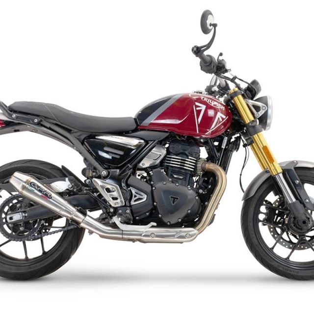 Silencieux moto GPR EXHAUST ULTRACONE TRIUMPH SPEED SCRAMBLER 400 X