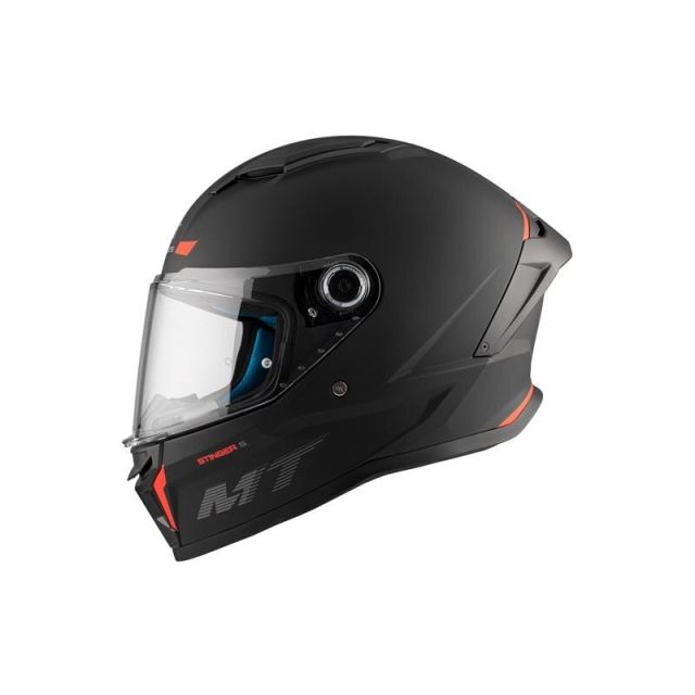 Casque intégral moto MT HELMET STINGER 2 SOLID A1 MATT BLACK