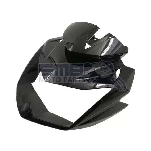 Tête de fourche SMB MOTO PARTS KAWASAKI Z750 2007 - 2012 Noir brillant