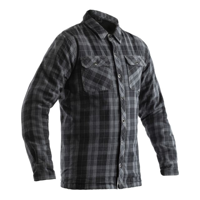 Chemise moto RST Lumberjack Kevlar® textile gris