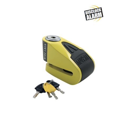 Bloque disque avec alarme scooter AUVRAY B LOCK 06 Jaune