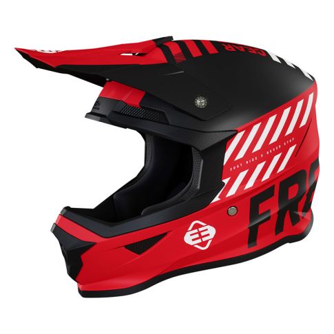 Casque cross SHOT FREEGUN XP4 Danger Red