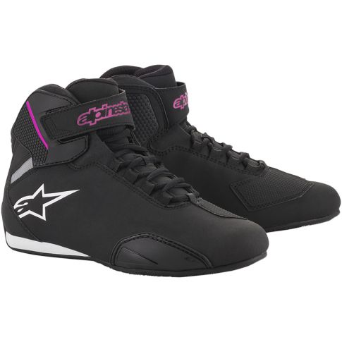 Chaussure moto ALPINESTARS 4W SEKTOR LADY Noir/ Rose