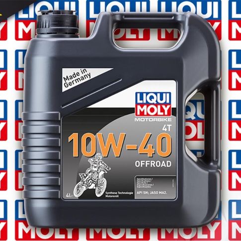 Huile moteur moto LIQUI MOLY OffRoad 4T 10W40 semi synthèse 4L