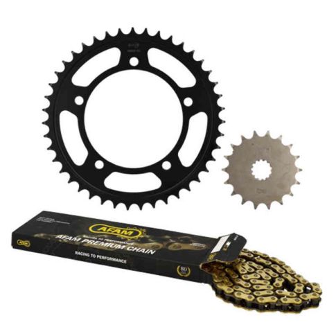 Kit chaine super renforcé premium moto AFAM DUCATI MONSTER 796 2010 - 2014