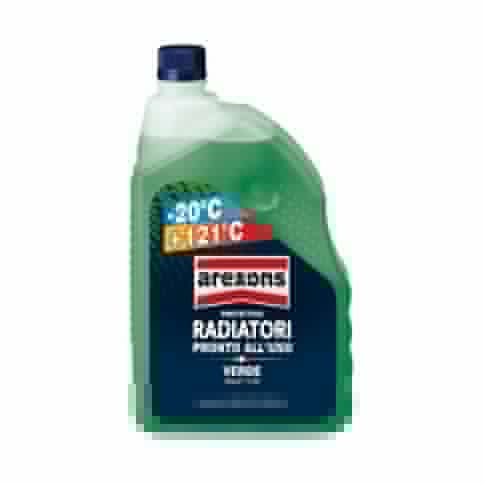 Liquide de refroidissement Arexons vert 1L universel -20°C +121°C
