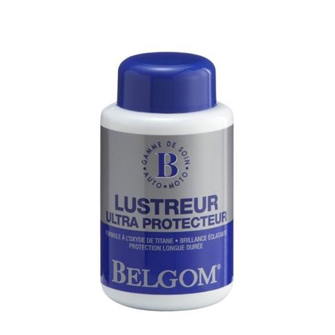 Lustreur titane moto BELGOM Flacon 250ml