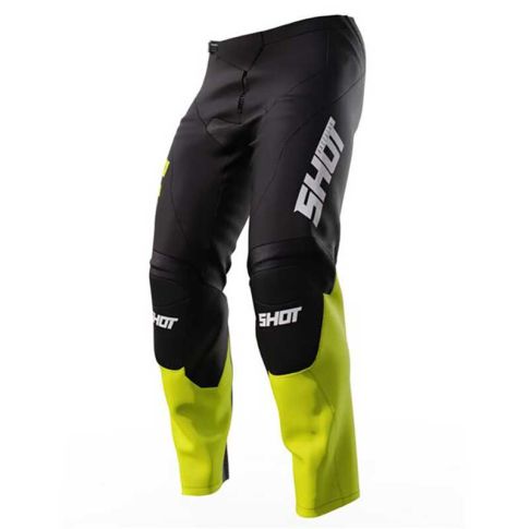 Pantalon cross SHOT KID RAW REFLEX Noir