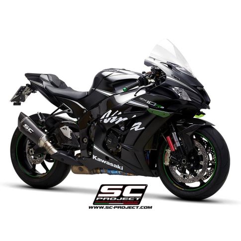 Silencieux moto SC PROJECT SC1-R Carbone KAWASAKI ZX10R RR 2016 - 2020